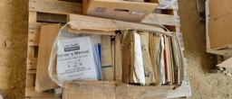 PALLET OF MISCELLANEOUS MANUALS