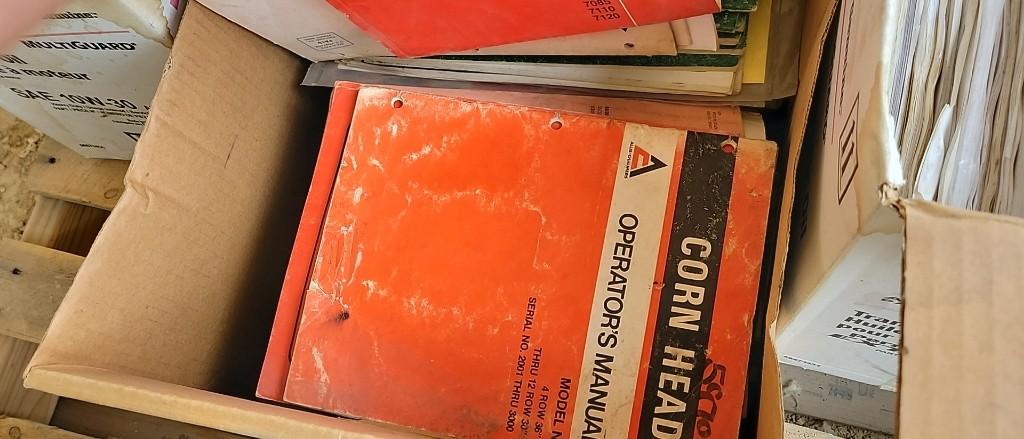 PALLET OF MISCELLANEOUS MANUALS