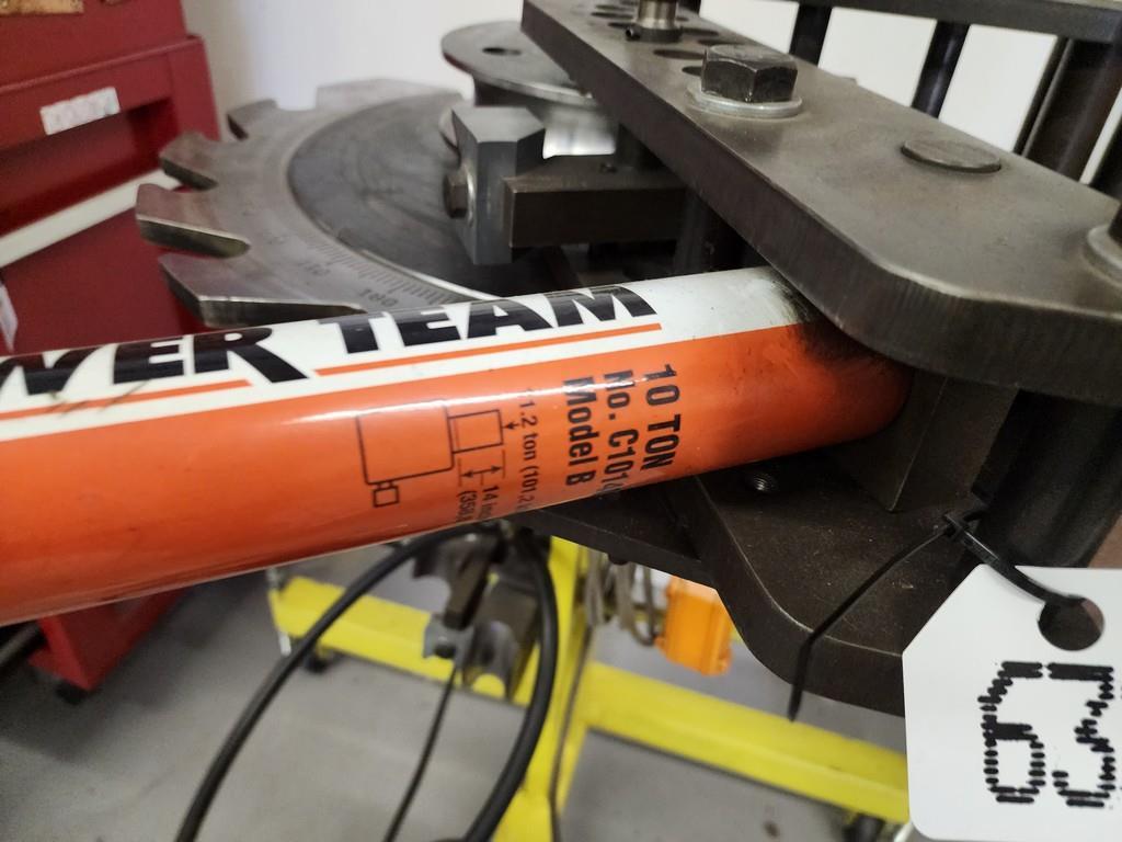 2008 JD Squared Model 4 Hydraulic Tube Bender