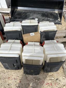 (12) INSECTICIDE BOXES OFF WHITE 6180 PLANTER