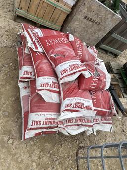 PALLET OF ROCK SALT