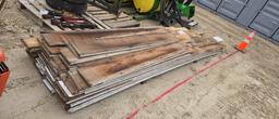 (65) PIECES OF CEDAR SIDING