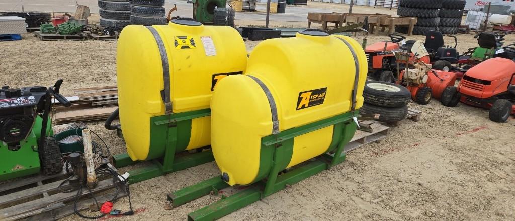 SET OF TOP AIR SADDLE TANKS