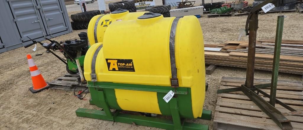 SET OF TOP AIR SADDLE TANKS