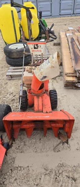 SIMPLICITY SNOW BUSTER 828 2 STAGE SNOW BLOWER