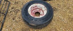 8 BOLT 16" IMPLEMENT RIM W/ 12.5L -16 TIRE