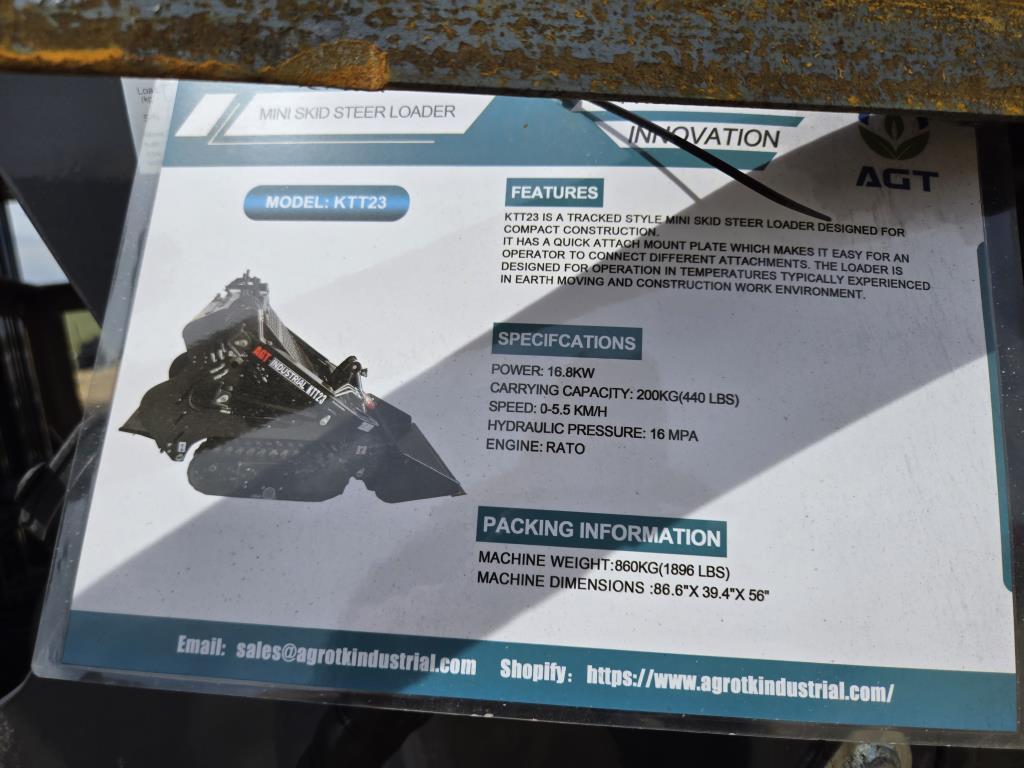 AGT SKID STEER LOADER