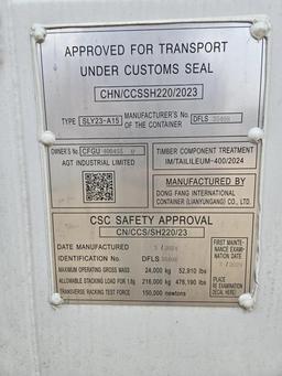 NEW 40' HIGH CUBE CONTAINER