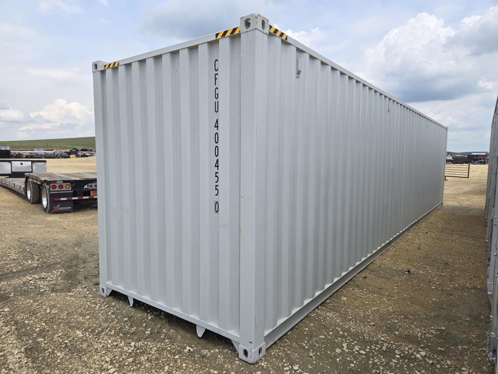NEW 40' HIGH CUBE CONTAINER
