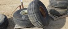 (2) FIRESTONE 16.5 X 16.1 FLOTATION IMPLEMENT TIRE