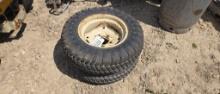 GARDEN TRACTOR 6-12  REAR TIRES & RIMS