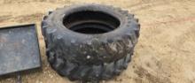 (2) GOODYEAR ULTRA TORQUE 380/85R34 TIRES