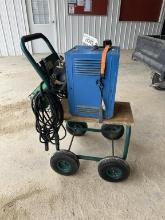 MILLER AC/DC THUNDERBOLT STICK WELDER ON CART