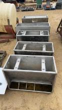 (6) STAINLESS STEEL CREEP FEEDERS