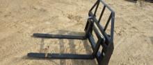 MOWER KING 48" SKID STEER PALLET FORKS