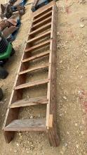 SET OF WOODEN BARN STEPS