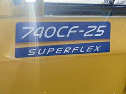 2011 New Holland 740CF-25 Flex Header, 25',