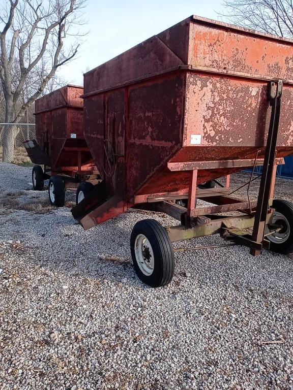 Gravity wagon w/ Oliver running gear