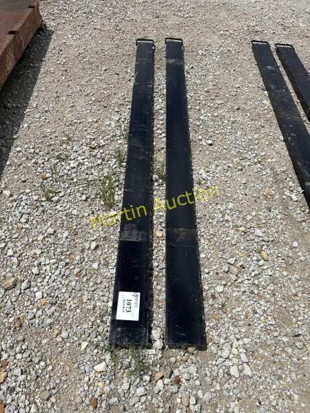8' Pallet Fork Extensions (2) New