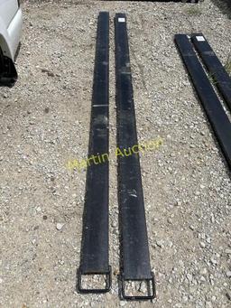 10' Pallet Fork Extensions (2) New