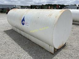 1000 Gallon Single Wall Fuel Tank