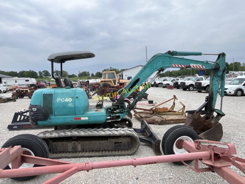 Komatsu PC 40 Mini Excavator