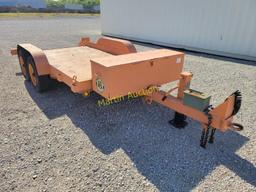 1992 Butler Mfg Flatbed Trailer - Vut