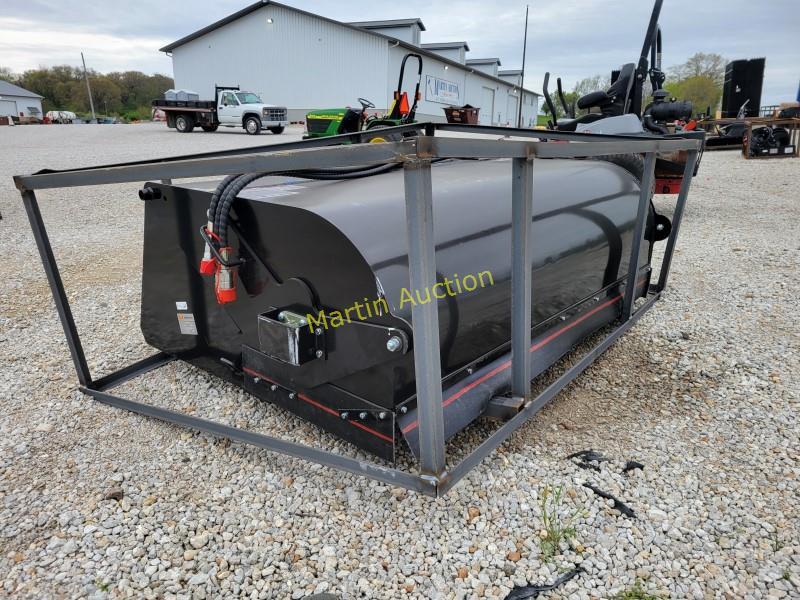 Skid Steer Broom Sweeper Attachment+