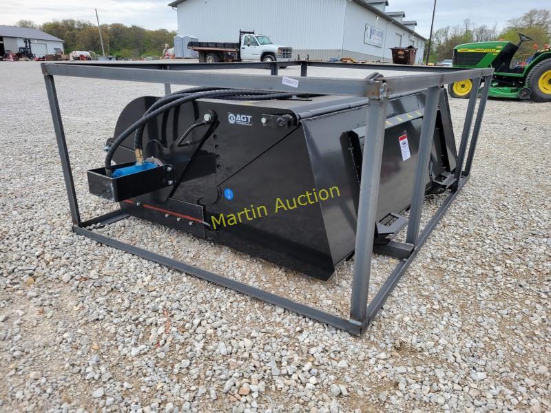 Skid Steer Broom Sweeper Attachment+