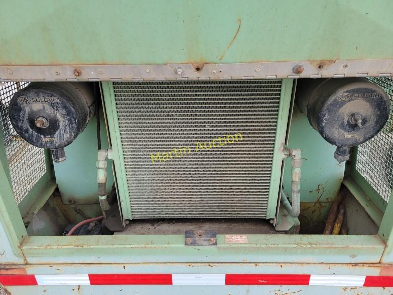 Sullair Portable Compressor, 185 Cfm Jd 4 Cycle +