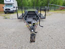 2010 B&B 20 Ft Flatbed Tandem Trailer Ist