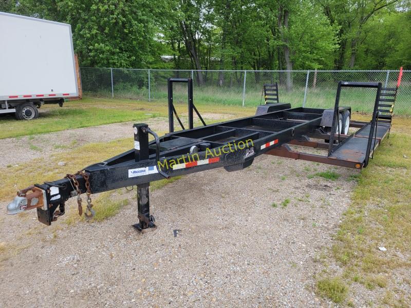 2012 B&B 20 Ft Flatbed Tandem Trailer Ist