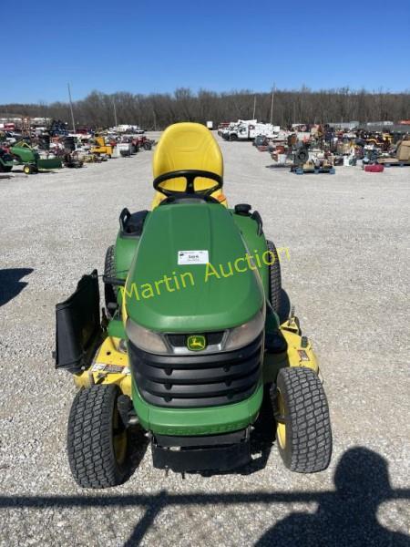 2012 John Deere X534, Hydro, All Wheel Steer-run +