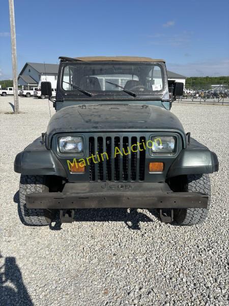 1993 Jeep Wrangler, 6cyl, Auto Trans