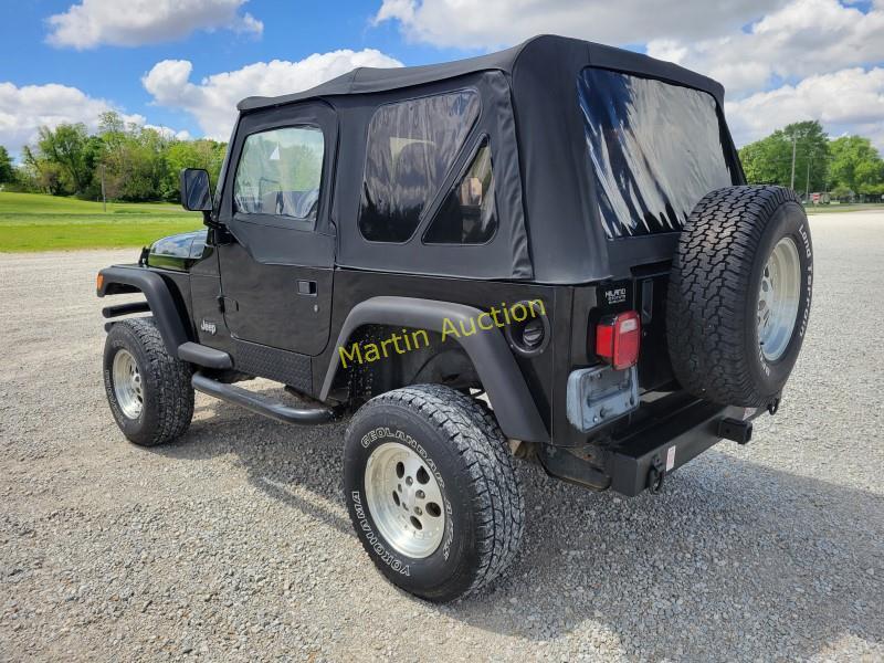 1998 Jeep Wrangler Vut
