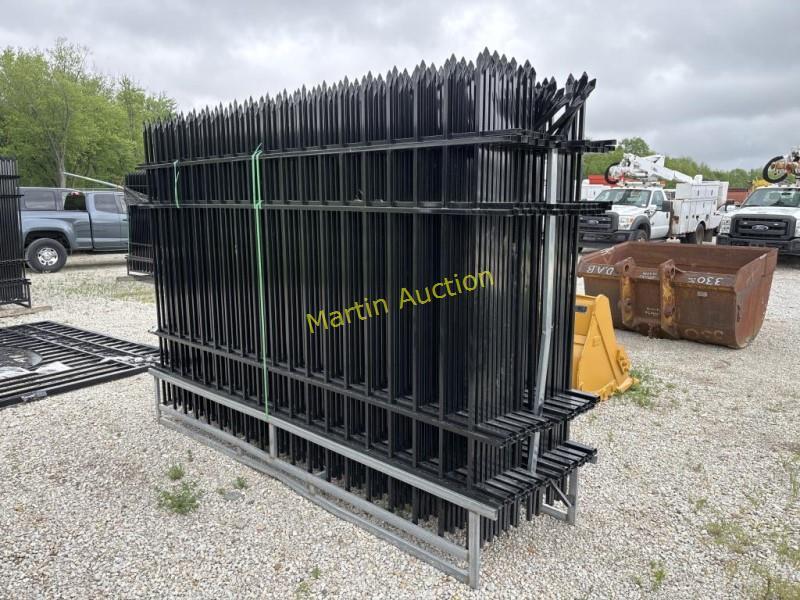 Iron Site Fence 7x10 (22 Panels, 23 Posts)