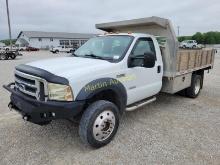 2006 Ford F550 Dump Truck Vut