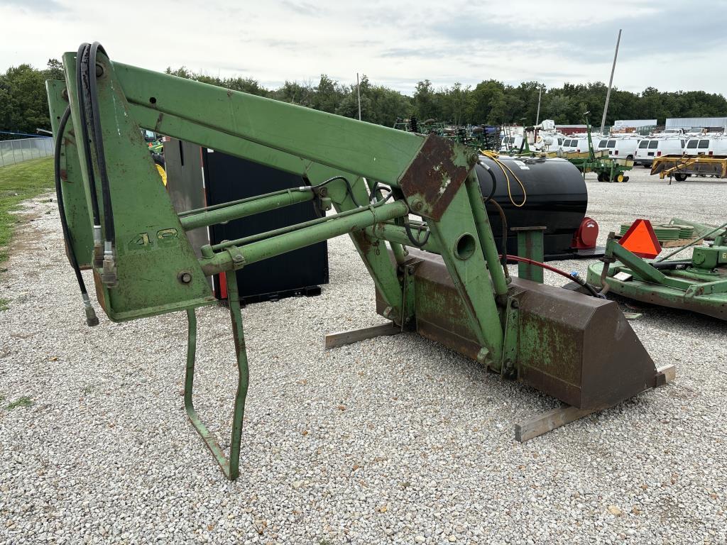 JD 148 loader, w/ valve and joystick; Wilson Closeout 217-620-9660