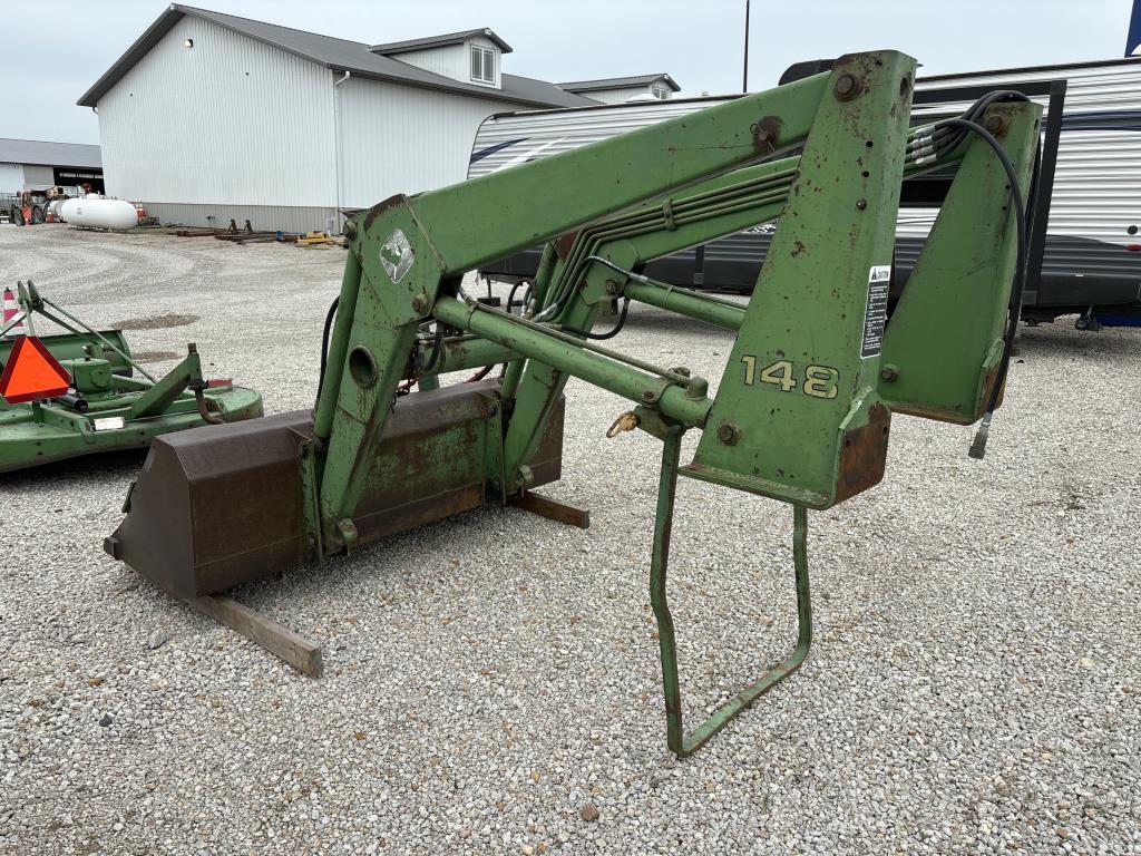 JD 148 loader, w/ valve and joystick; Wilson Closeout 217-620-9660