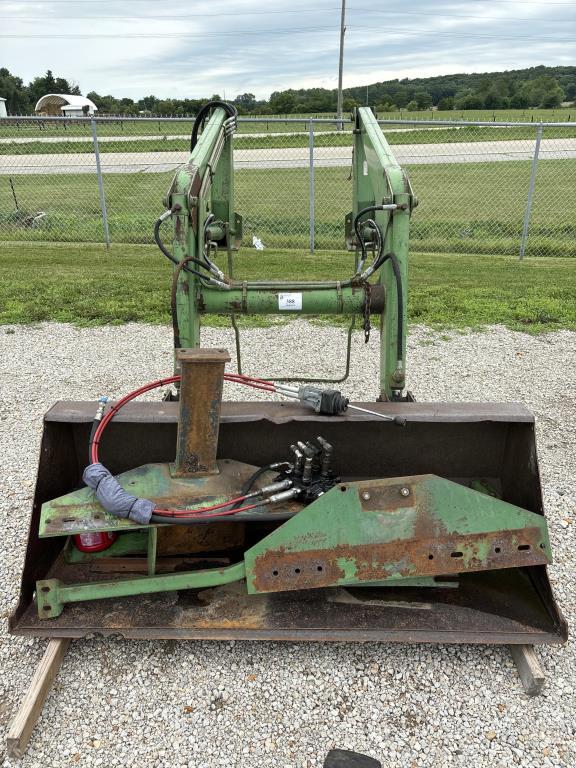 JD 148 loader, w/ valve and joystick; Wilson Closeout 217-620-9660