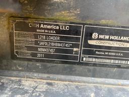 2011 New Holland L218 Skid Steer +