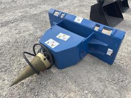 Skid Steer Log Splitter GIYI 2025 +
