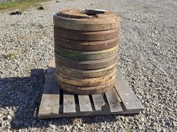 Round Massey Harris Rear Weights (8) $x8