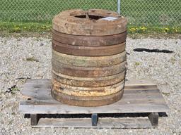 Round Massey Harris Rear Weights (8) $x8