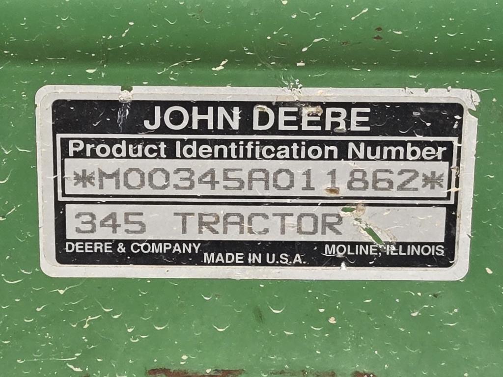 John Deere 345 +