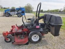 Toro riding mower w/ bagger +