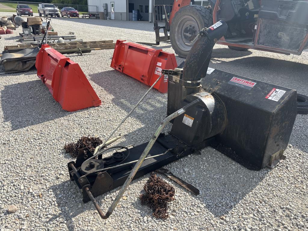 Craftsman Tractor Mounted Snow Blower