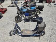 Scooter - Blue, Battery Powered
