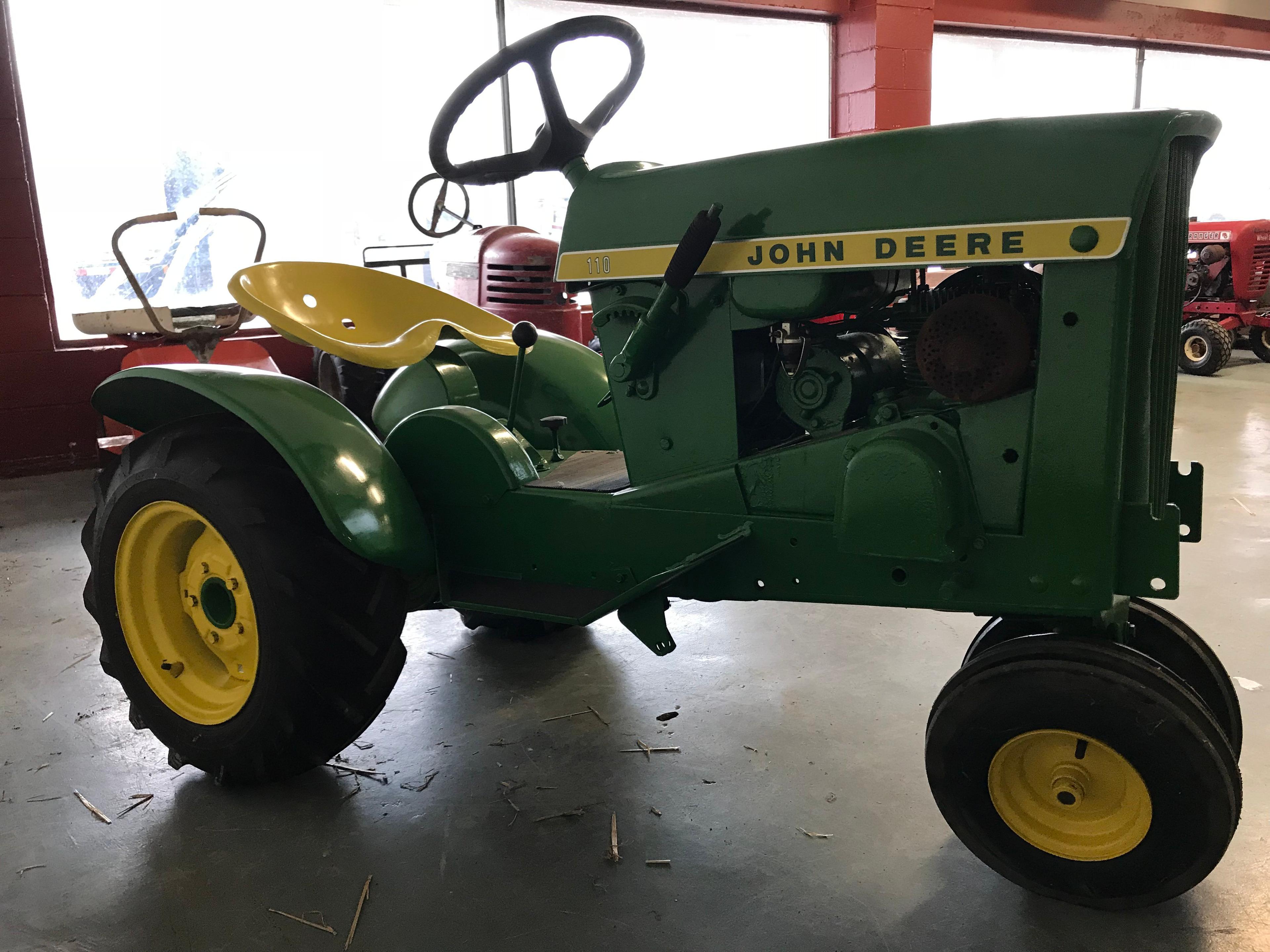 John Deere 110 Round Fender Customized into Tricycle