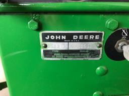 John Deere 110 Round Fender Customized into Tricycle
